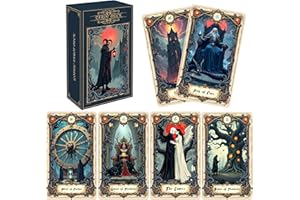 LIGHTOF JUSTICE 78-Card Deck of Original Art - Intuitive Fortune Telling & Divination for Beginners & Experts, Premium Cardstock, Gift Box