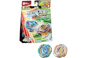2 peonzas Beyblade Burst Quad Drive – Katana Muramasa M7 VS Vanish Cobra C7 [Hasbro]