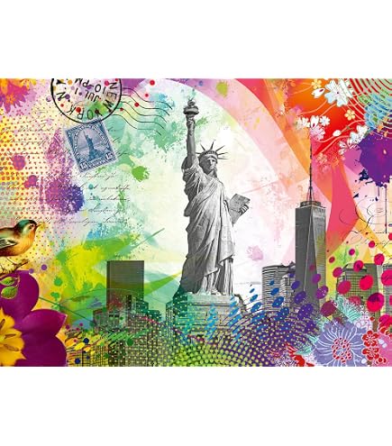 Puzzle 500 pièces : New York, la ville qui ne dort jamais Puzzle 500 pièces : New York, la ville qui ne dort jamais