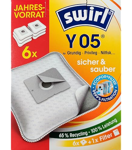 Set 10 Sacchetti 2 Filtri 10 Sacchetti 2 Filtri Per Aspirapolvere OK OVC 3112 A - Filtrazione Microvlies, Antiallergici Ricambi Sacchetti Filtro Ok Ovc 3112 A 10 Pezzi Filtri