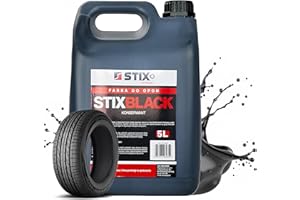 Stix Automotive Equipment Pintura para neumáticos - Color Negro - Concentrado - Capacidad 5L
