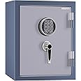 HSDYS Firproof Safe Box 1.8 Cubic Feet,Security Safe With Digital Keypad and Key Lock, Home Safe Locker Box For Documents,Jewelry,Money Use Storage