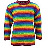 rainbow striped jumper knitting pattern