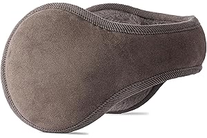 Unning Winter Ohrenwärmer Herren Damen Ohrenschützer Plüsch Faltbar Verstellbar Ohrenschutz Weich Earmuffs for Men