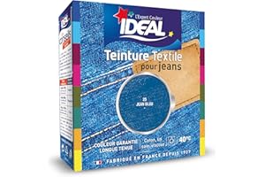 Ideal Teinture Textile Liquide 75 ml Jean Bleu