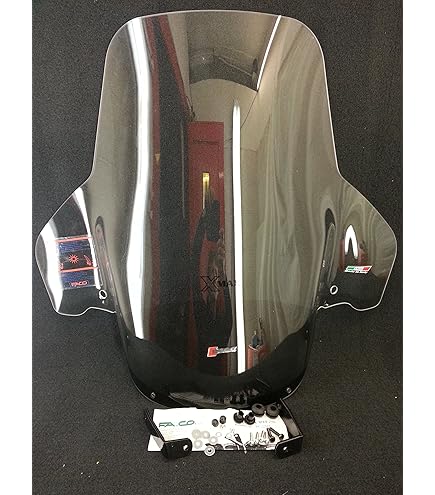 Cupolino Fumé Per Yamaha X-MAX 125/250cc Fino Al 2009 - 295mm X 525mm, 1 Lastra - Foto 9