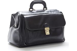 DD FIRENZE D&D - Borse Medico in vera pelle English Man - Made in Italy