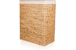 LYCCE Niche Panier à linge Panier à linge en eau hyzinthe dans différentes tailles, Taille?: Taille 3