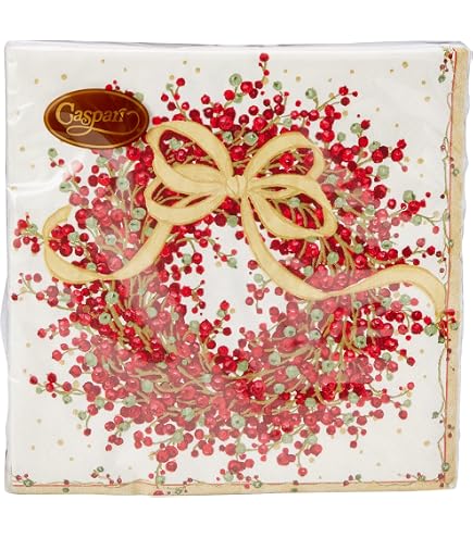 Lot De 20 Serviettes De Table Motif Noël – Casse-noisette Noir Et Doré – 33x33 Cm – Pour Décoration Ou Découpage