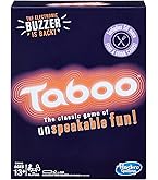 Hasbro Gaming - Gioco Taboo: Sfida Le Parole Vietate, Divertimento Assicurato Per Serate Con Amici (Edizione Portoghese)