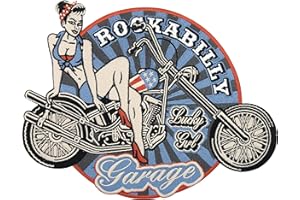 FINALLY HOME Grand écusson rétro rockabilly années 80 à repasser pour gilets en cuir | écussons de moto vintage, écusson de moto USA Amérique, écusson dorsal