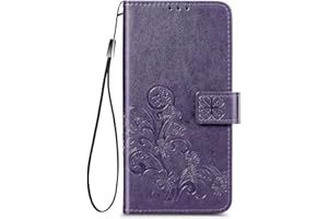 TingYR Funda para Xiaomi Poco M3, Carcasa PU/TPU Flip Cuero Billetera con Efectivo y Tarjetas Ranuras, Carcasa Case para Xiaomi Poco M3.(Morado)