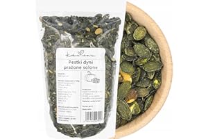 Graines de Citrouille Grillées Salées 500 Grammes – Naturelles, Non Épluchées, Pleines de Protéines et de Fibres | KUCHNIA ZDROWIA