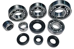 KHPERFORMANCE Set cuscinetti cambio con guarnizioni albero Minarelli AM6 Yamaha DT50