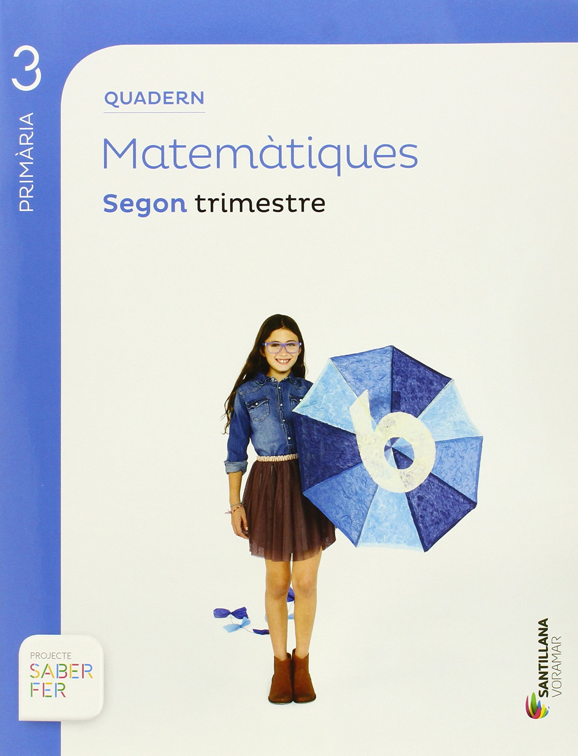 QUADERN MATEMATIQUES 3 PRIMARIA 2 TRIM SABER FER