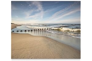 murando Fotomurales Mar Playa 400x280 cm XXL Papel pintado tejido no tejido Decoración de Pared decorativos Murales moderna de Diseno Fotográfico Cielo c-B-0370-a-a