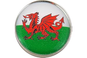 Mercia Golf Patriotic UK and Ireland Flag Golf Ball Markers