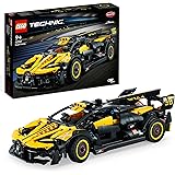 LEGO 42151 Technic Bolid Bugatti Wyścigówka z Klocków, Kreatywne Zabawki Inżynieryjne, Kultowy Samochód Sportowy do Budowania