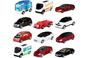 Matchbox - Set Veicoli Elettrici, Confezione da 12 die-cast di Veicoli Elettrici, confezione senza plastica, giocattolo per bambini 3+ anni, HGW60