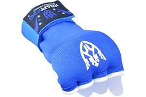 Kraftking Profi Gel innenhandschuhe Boxbandagen Boxen Innenhandschuhe mit Handgelenkgurt Handgelenkbandagen Kampfsport Box fingerlos innere Grappling Trainingshandschuhe Muay Thai MMA Training