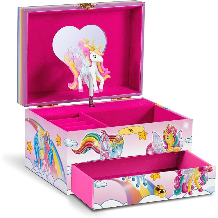 Kid Made Modern Einhorn-Halsketten-Set – Bastelset Mit Perlen, Charm, Schnur, Für Mädchen Ab 6 Jahren