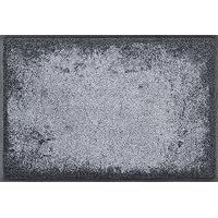 Wash+dry Fußmatte Cyclone 50x75 Cm – Waschbar, Für Innen & Außen, Rutschfester Nitrilgummi-Rücken