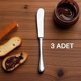 Royal Tereyağı Bı&ccedil;ağı, 3'l&uuml; Set, Paslanmaz &Ccedil;elik