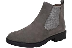 Fitters Footwear That Fits dames Botte de Cheville Mena microfibre Botte Chelsea élastique métallisée (EU,)