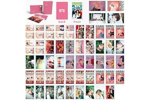 ZPPLD BTS Photocard, Kpop BTS Lomo Card Mini Photo Cards BTS Photocard Lot Cadeau de Fans BANTAN Boys