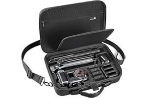 STARTRC VCR Torba transportowa na akcesoria do Insta360 ACE Pro/Ace Pro 2 Xplorer Grip Kit, torba na zdjęcia podróżne do Insta 360 Multi Mount/kijek do selfie 114 cm