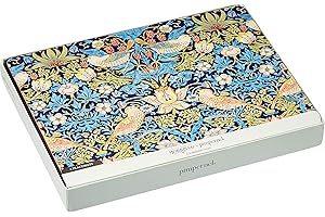 Portmeirion Home & Gifts Pimpernel Strawberry Thief Blue Placemats, Set of 6,Multi Coloured,30.5 x 23 cm