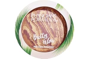Physicians Formula Murumuru Butter Glow, Cipria Fissante Multiuso per una Pelle Luminosa e Radiosa, Arricchita con Burro di Murumuru, Finish Naturale, Tonalità Natural Glow .