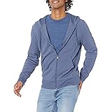 Amazon Essentials Felpa con Cappuccio Leggera in Spugna Francese con Cerniera Integrale Uomo