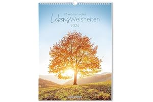Grafik Werkstatt "Das Original" Wochenkalender 2024 LebensWeisheiten: Wochenkalender groß