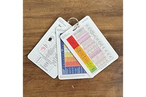 TMG CARDS Set of 3 Healthcare Educational Reference Card. Durable, Wipe Clean Reference Cards for Nurses, Paramedics, Doctors and Students. Designed by Professionals. Double Side 10x7cm. ECG, NEWS2, GCS.