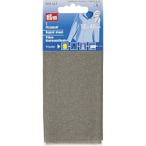 Pièce Thermocollante Prym 12x45cm - Bandes Réparation Vêtements Coton Repassage Facile