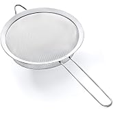 24 cm Fine Mesh Strainer - Premium 304 Stainless Steel, Professional Quality - Kitchen Strainers, Proto Future