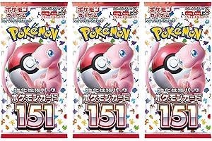 TITAN CARDS Pokemon TCG Scarlet & Violet 151 Booster Packs x3 | Japanese Pokemon Cards | Pokémon Packs | Titan Authenticated