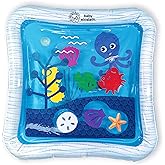 Baby Einstein Tummy Time Water Play Mat, Activity Center and Sensory Toy for Babies - Opus’S Ocean of Discovery, Newborn and 