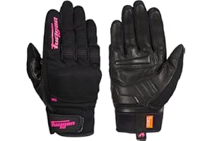 Furygan JET D3O Lady damskie rękawiczki motocyklowe, letnie rękawiczki – oddychające i lekkie – ochrona przed uderzeniami D3O – ekran dotykowy