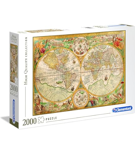 Rompecabezas Educa Borras El Mundo, Mapa Político 16005 de 1500 piezas