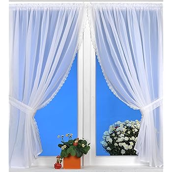 Charming 4 Piece Sunshine Bistro Kitchen Curtain Set Ready Made