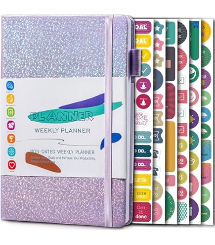 Collins ED151.U15-23 Edge Rainbow A5 Day To Page Diary 2023, Red - View #6