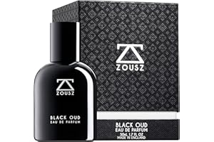 ZOUSZ Black Oud Eau De Parfum - Luxury Oud Perfume for Men with Black Oud Wood Oil - Oud Fragrance with Sandalwood, Cedarwood & Patchouli Scent