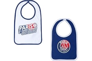 Paris Saint-Germain 2 bavaglini per bambini PSG – Collezione Ufficiale