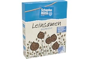 Schapfen Mühle Leinsamen geschrotet, 200 g Packung