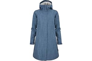 ELKLINE Damen Regenmantel Dancing in the Rain | halblang leicht tailliert wasserdicht 2022025