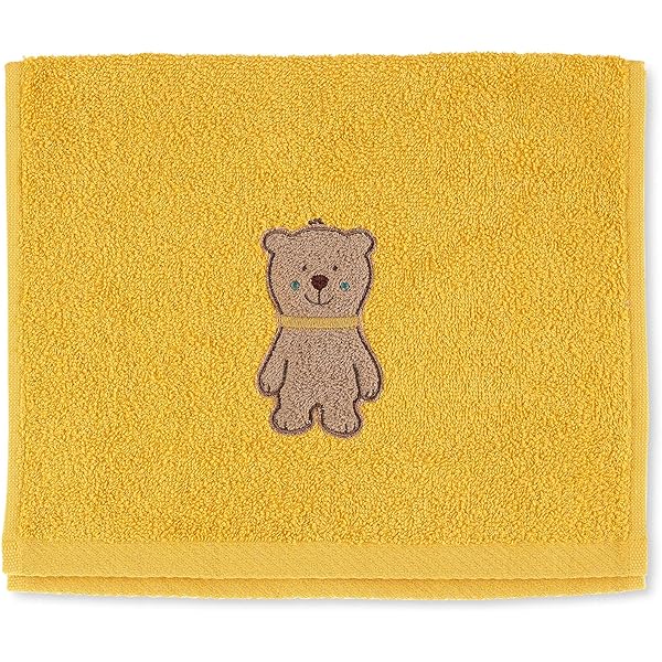 Sterntaler Waschlappen Löwe - Baby Waschhandschuh Baumwolle Ocker