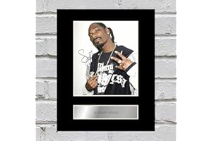 ICONIC PICS Snoop Dogg Signiert Foto Display