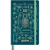 Moleskine Wizarding World Harry Potter Spells Kollektion Alhomora Weekly Planner, 18-Monats Linierter Wochenplaner, Phosphore
